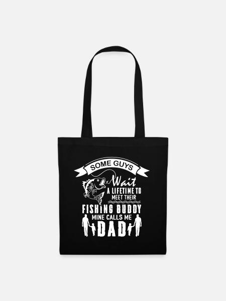 Fishing Dads - Stoffbeutel - Schwarz
