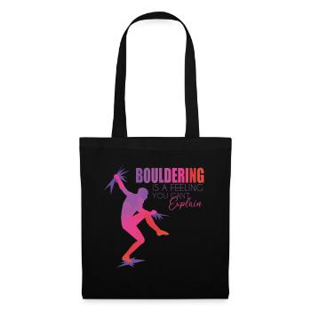 Bouldering - Tote Bag - black - Front