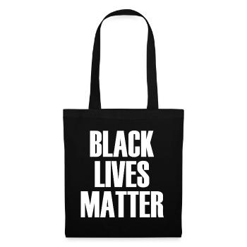Black Lives Matter - Stoffbeutel - Schwarz - Vorne