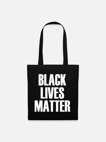 Black Lives Matter - Sac en tissu - noir