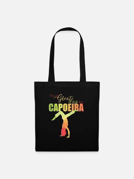 Capoeira - Stoffbeutel - Schwarz