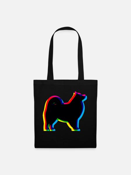 CMYK Samojede - Stoffbeutel - Schwarz