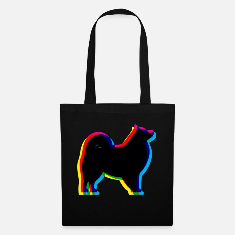 CMYK Samojede - Stoffbeutel - Schwarz