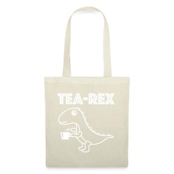 Tea Rex, Tea Tyrannosaurus rex images amusantes - Sac en tissu - nature - Devant