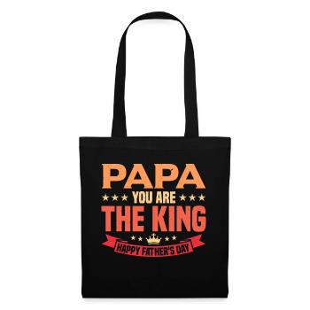 Father You are the King Father's Day - Tote Bag - black - Front