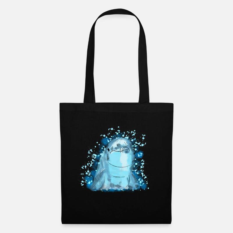 Dolphin - Tote Bag - black