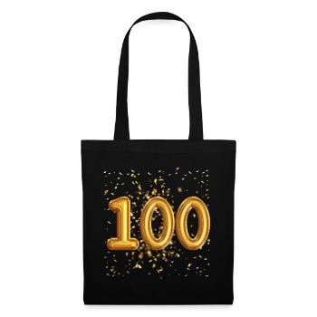 100 ans de conception de ballons - Sac en tissu - noir - Devant