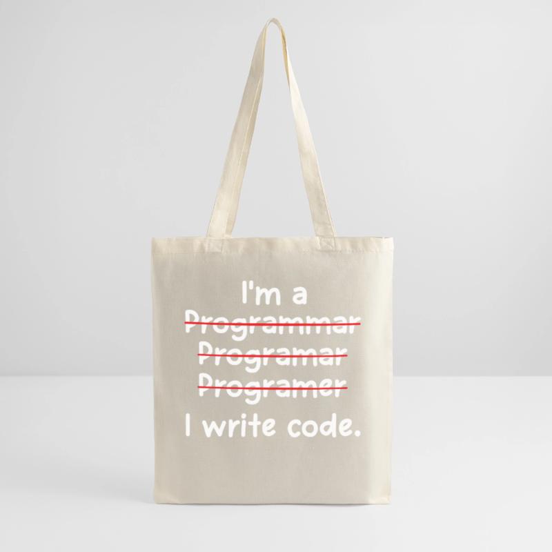 I'm A Programmer I Write Code Computer Scientist A Stoffbeutel