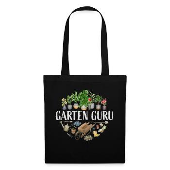 Garten Guru - Stoffbeutel - Schwarz - Vorne