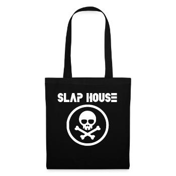 Slap House Musik - Stoffbeutel - Schwarz - Vorne