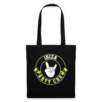 Ibiza Party Crew - Tote Bag - black - Front
