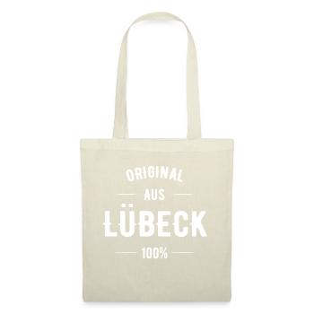 Lübeck - Stoffbeutel - Natur - Vorne