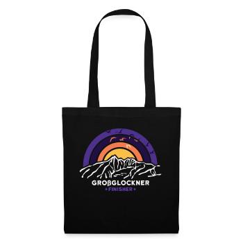 Großglockner Kärnten Hohe Tauern Finisher Souvenir - Stoffbeutel - Schwarz - Vorne