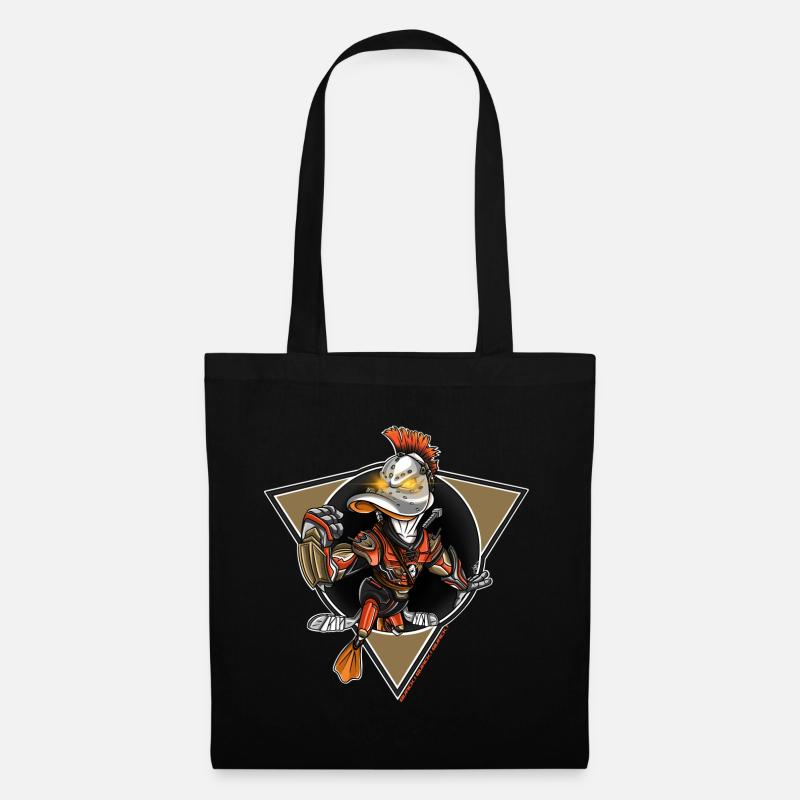 Les DUCKS - Sac en tissu - noir