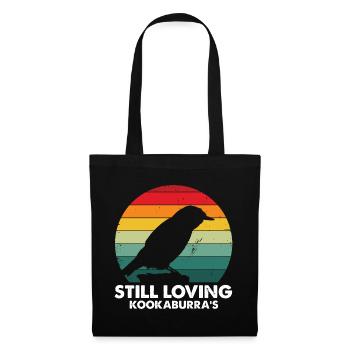 Kookaburra Design and Laughing Bird - Tote Bag - black - Front