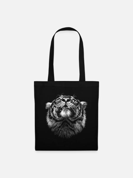 Tiger - Stoffbeutel - Schwarz