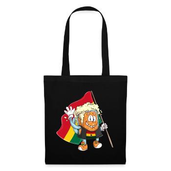 Fan de bière du Ghana - Sac en tissu - noir - Devant