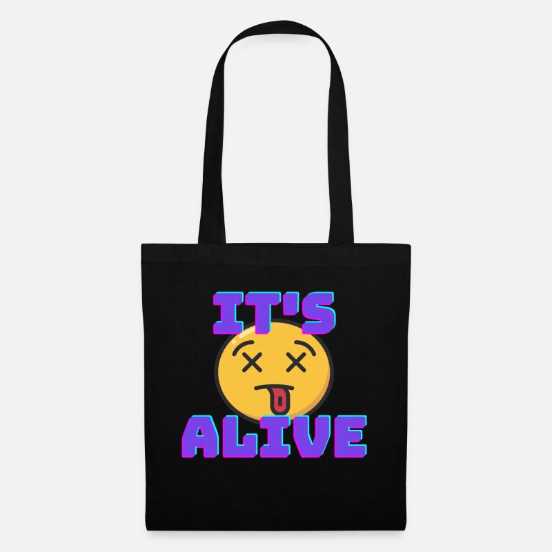itsalive - Stoffbeutel - Schwarz