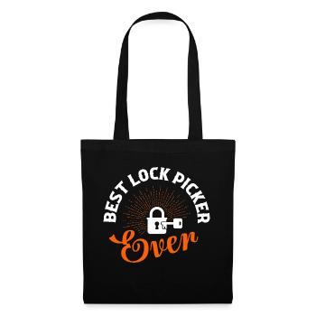 Best Lock Picker Ever Locksmith Lockpicker - Tote Bag - black - Front