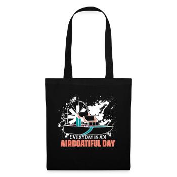 Tous les jours est une hélice d’hydroglisseur de jour - Sac en tissu - noir - Devant