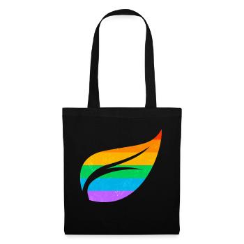 Gay Pride Parade LGBTQ+ Rainbow Flag Body Positive - Tote Bag - black - Front