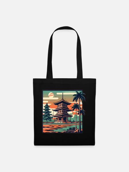 Japanese - Stoffbeutel - Schwarz