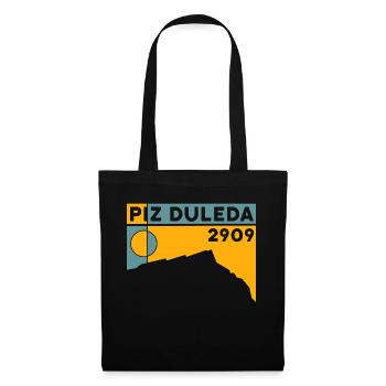 Piz Duleda Randonnée Escalade Souvenir Souvenir - Sac en tissu - noir - Devant