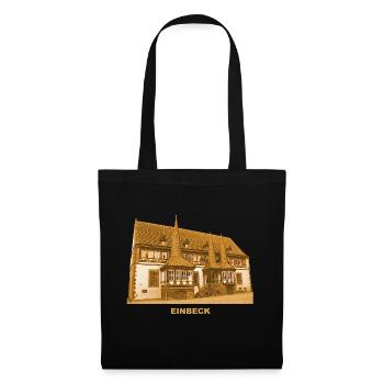 Einbeck Town Hall Hanseatic City of Lower Saxony - Tote Bag - black - Front