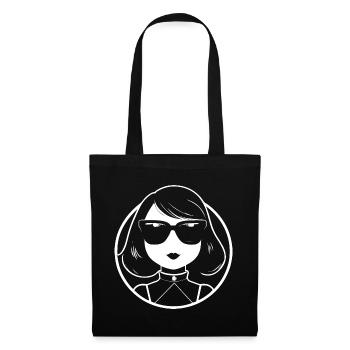 Cute Anime Girl Gothic Manga Fairytale Sunglasses - Tote Bag - black - Front