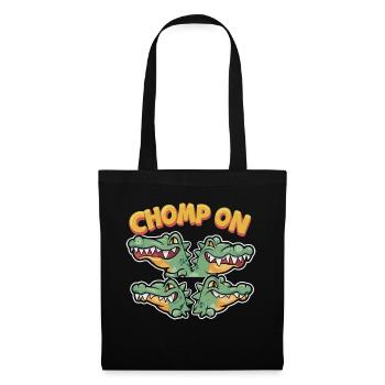 ALLIGATORS - Sac en tissu - noir - Devant
