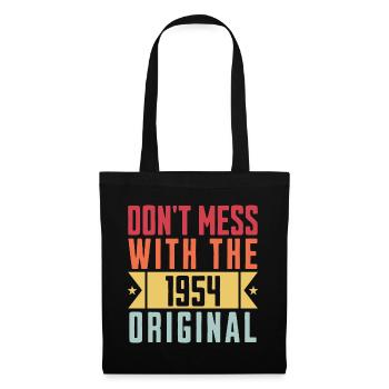 1954 Original birthday gift - Tote Bag - black - Front