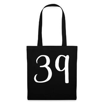 39 - Stoffbeutel - Schwarz - Vorne
