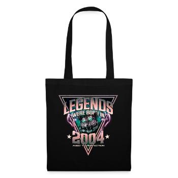 Legends were born in 2004 - Tote Bag - black - Front