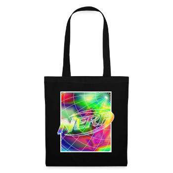 Nerf Rainbow Square Logo - Tote Bag - black - Front