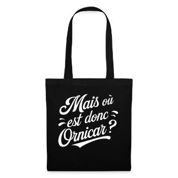 Mais où est donc Ornicar ? - Sac en tissu - noir - Devant