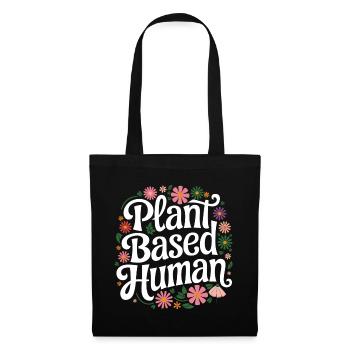 Végétarien Végétalien Végétarien Végétarien - Sac en tissu - noir - Devant