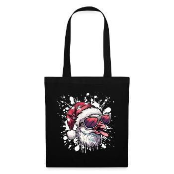Dove Bird Christmas Funny - Tote Bag - black - Front