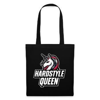 Hardstyle Queen Unicorn Design - Tote Bag - black - Front