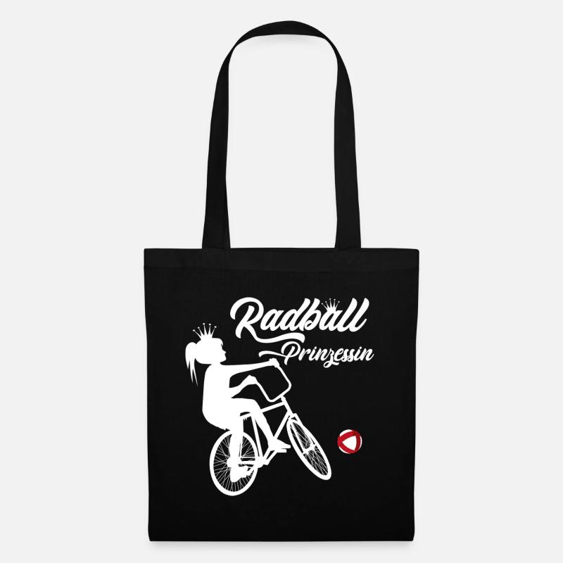 RadballPrinzessin - Stoffbeutel - Schwarz
