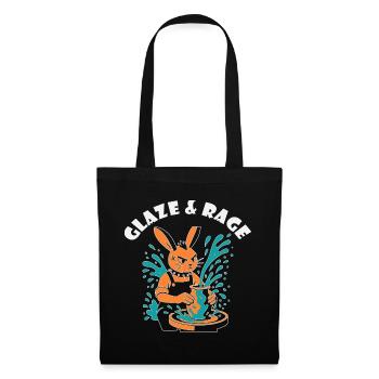Glaze & Rage - Punk Bunny - Tote Bag - black - Front
