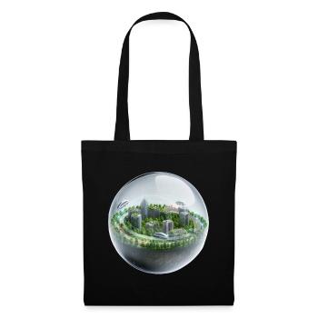 Glass Sphere - Stoffbeutel - Schwarz - Vorne