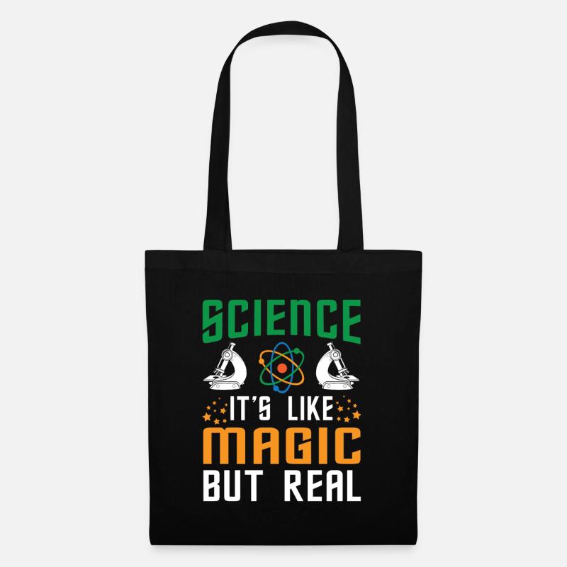 SCIENCE it's like magic - Stoffbeutel - Schwarz