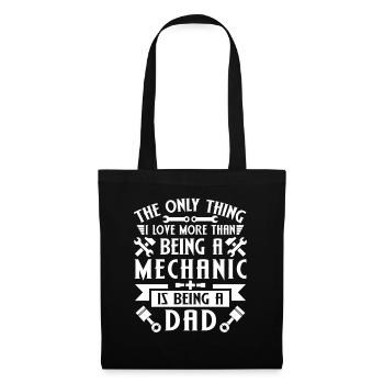 I love Being a Mechanic Dad - Tote Bag - black - Front