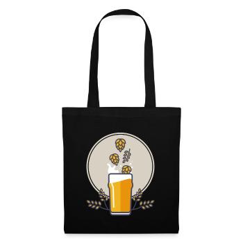 Beer splash - Tote Bag - black - Front