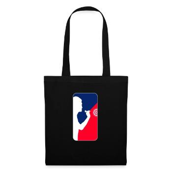 Darts blue red white streetwear - Tote Bag - black - Front