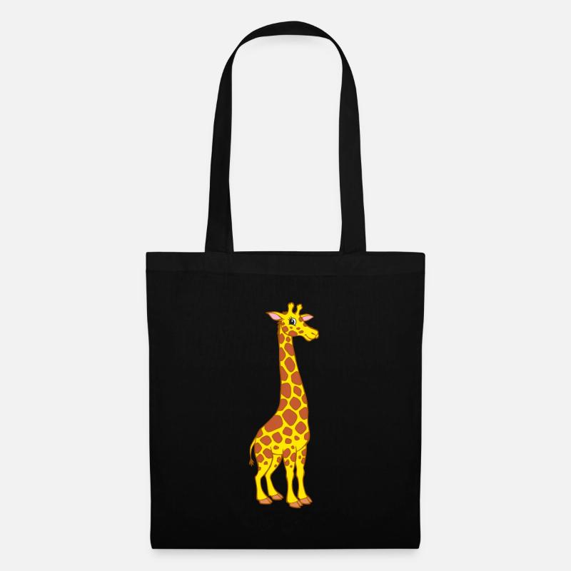Giraffe - Cute giraffe - Tote Bag - black