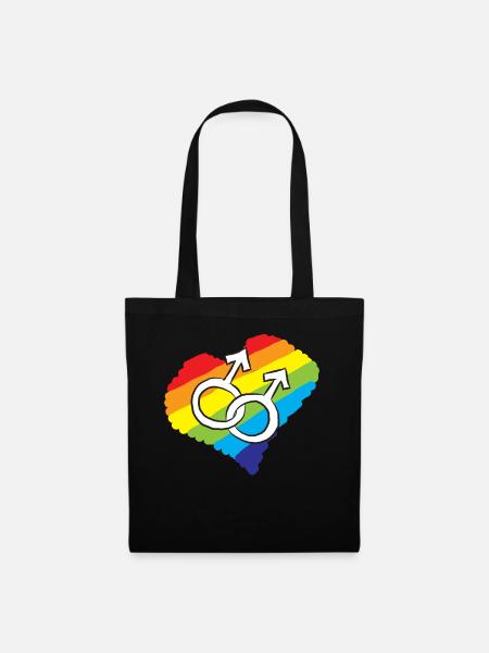 Gay - Tote Bag - black