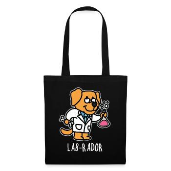 Lab Rador - Sac en tissu - noir - Devant