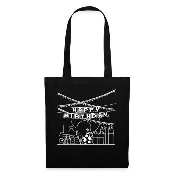 Happy Brithday gift idea for children - Tote Bag - black - Front