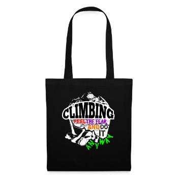 Rock Climbing Inspiration - Tote Bag - black - Front